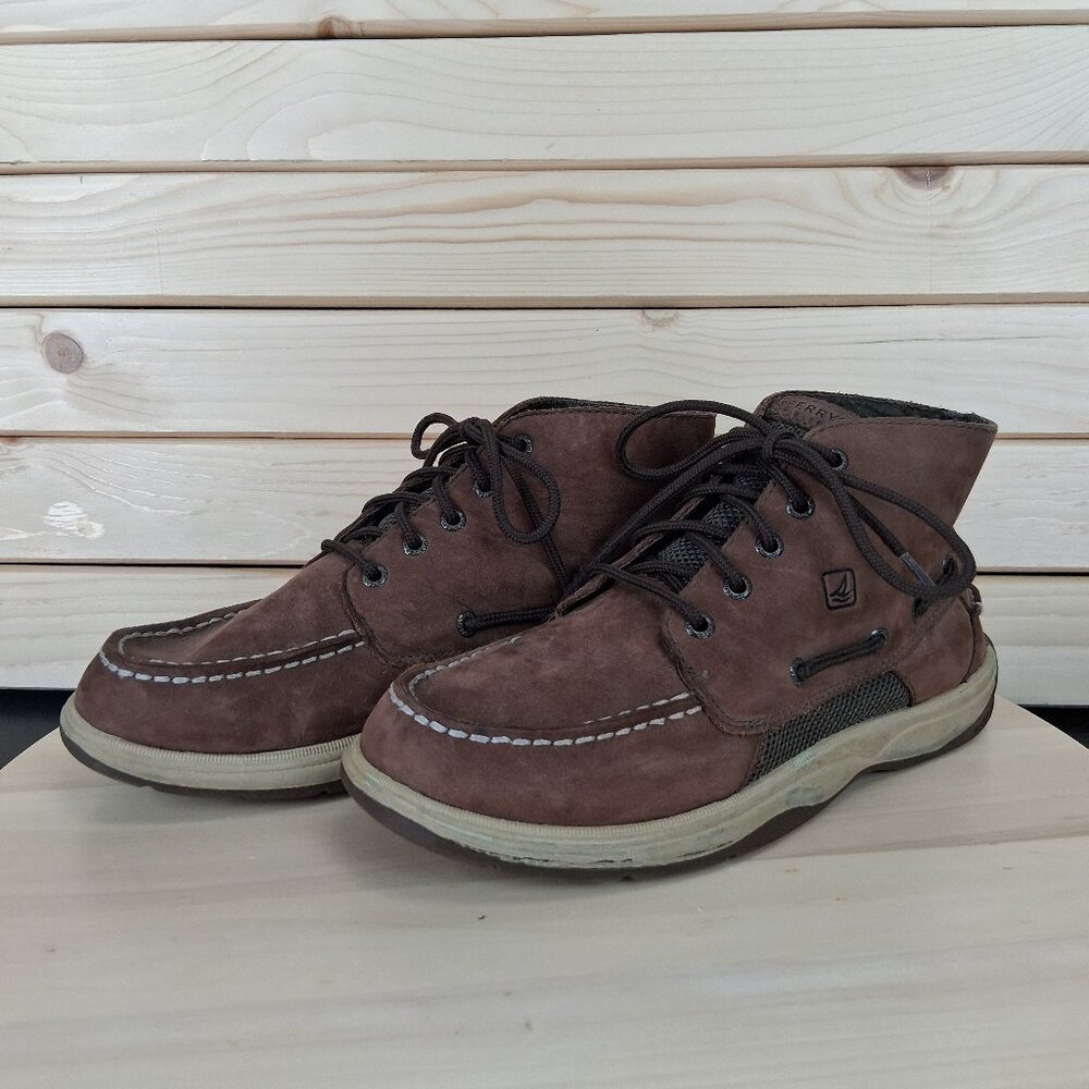 Sperry Top Sider Boys Size 4.5 | Billfish Ultralite/Chukka | Intrepid Boot Boys